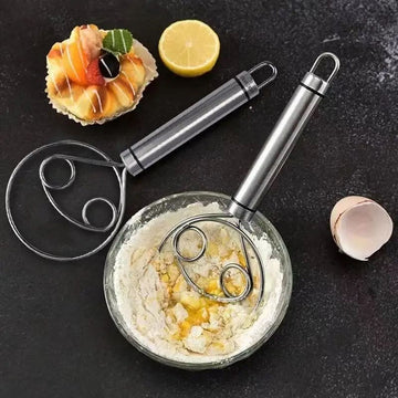 Flour Mixer, Manual Non Stick Cream Beater