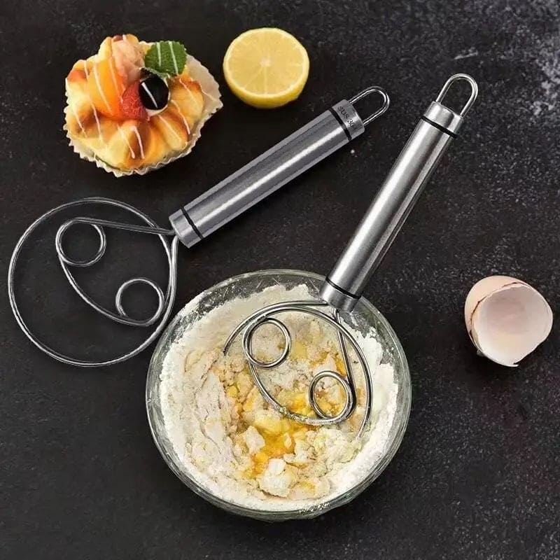 Flour Mixer, Manual Non Stick Cream Beater