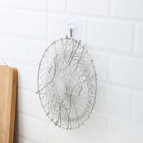 Stainless Steel Foldable Strainer Basket – Chef's Cooking Essential