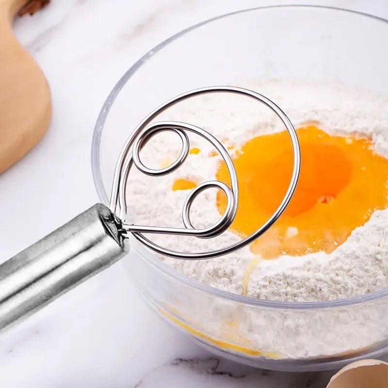 Flour Mixer, Manual Non Stick Cream Beater