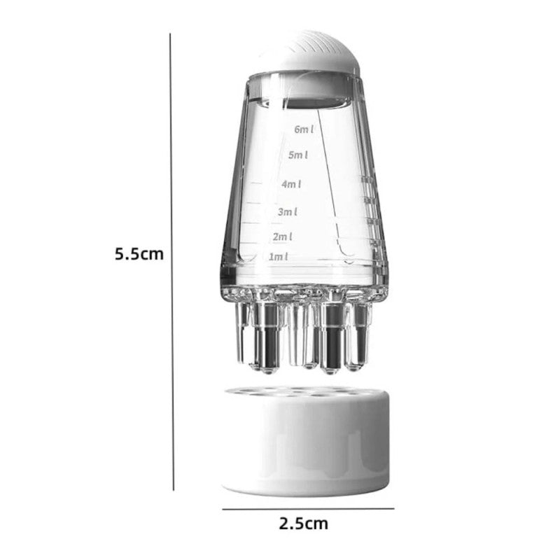 6 ml Mini Portable hair oil applicator bottle