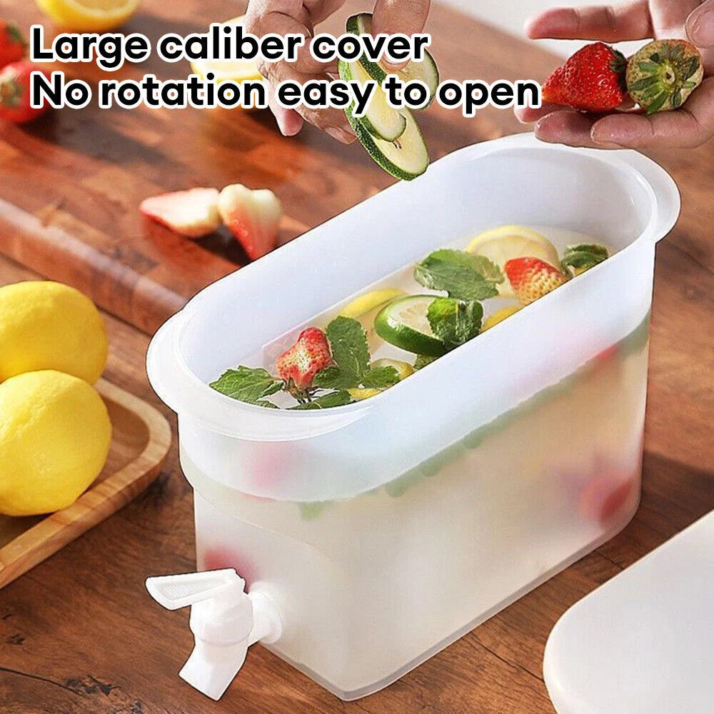 3.5L Drink Dispenser, Fridge Water Dispenser with Tap