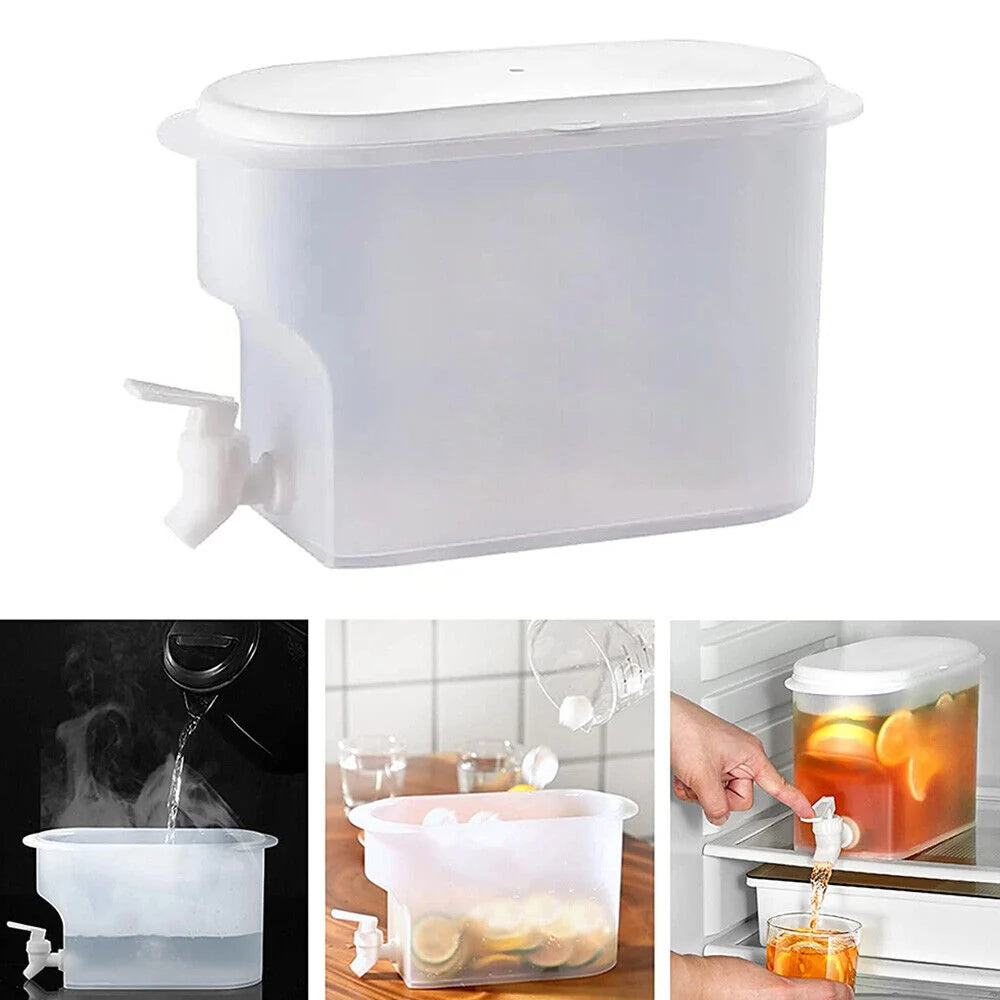 3.5L Drink Dispenser, Fridge Water Dispenser with Tap