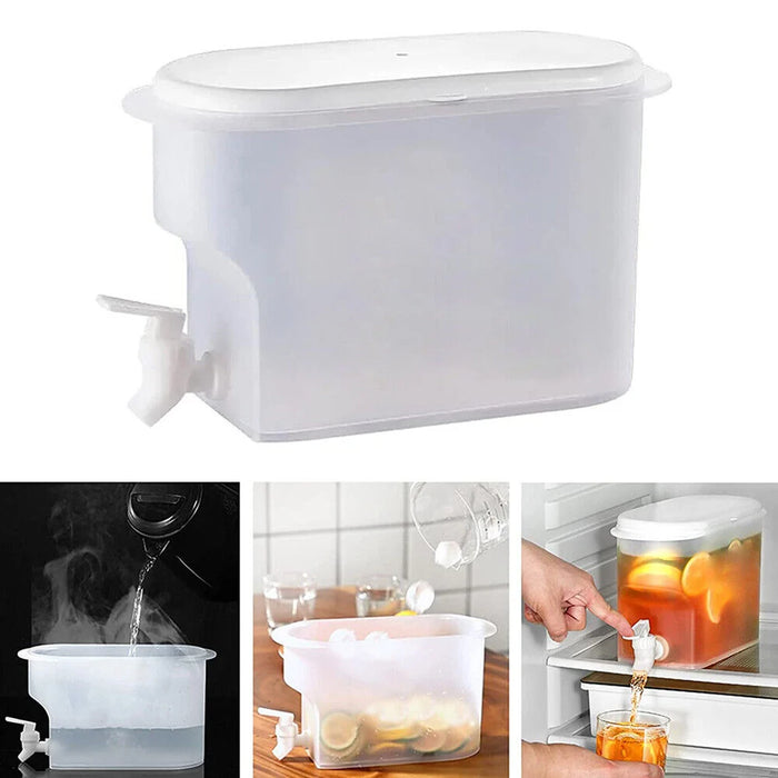 3.5L Drink Dispenser, Fridge Water Dispenser with Tap