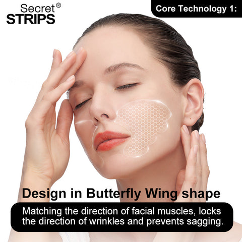 Magic Strips for Wrinkles – Anti-Aging Collagen Face Strips