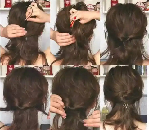 6 Pcs Hairstyle Braiding Tools Kit