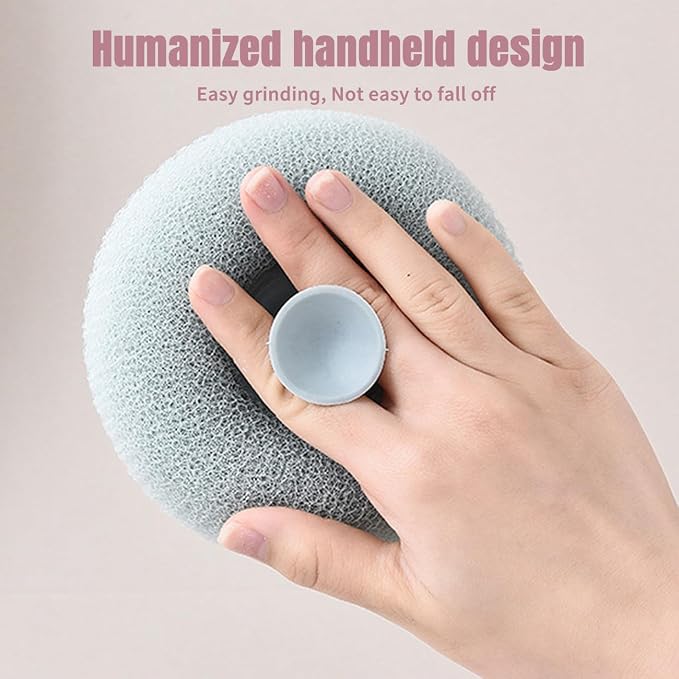Soft, Exfoliating, Bath Sponge Loofah with Suction Cup