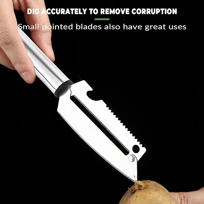 3 in1 Peeling Knife Multifunctional Stainless Steel
