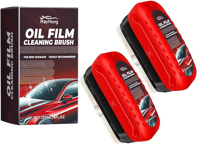 Automotive Oil Film Cleaning Brush, Glass Cleaning Board