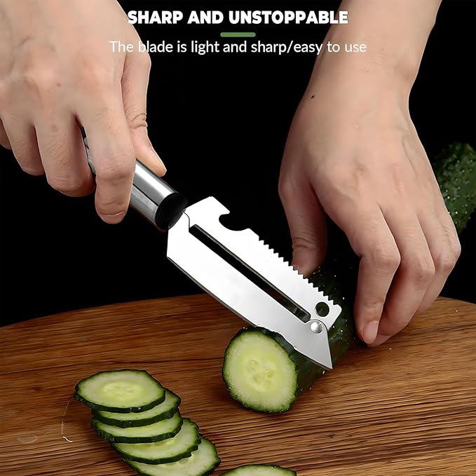 3 in1 Peeling Knife Multifunctional Stainless Steel