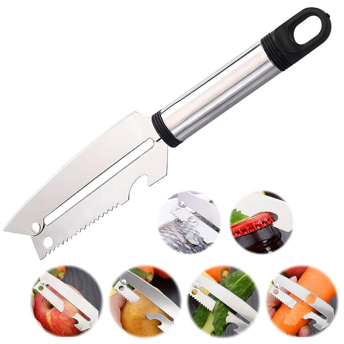 3 in1 Peeling Knife Multifunctional Stainless Steel