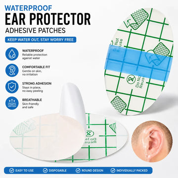 Waterproof Ear Protectors for kids, Suitable for Swimming, Rainy Days