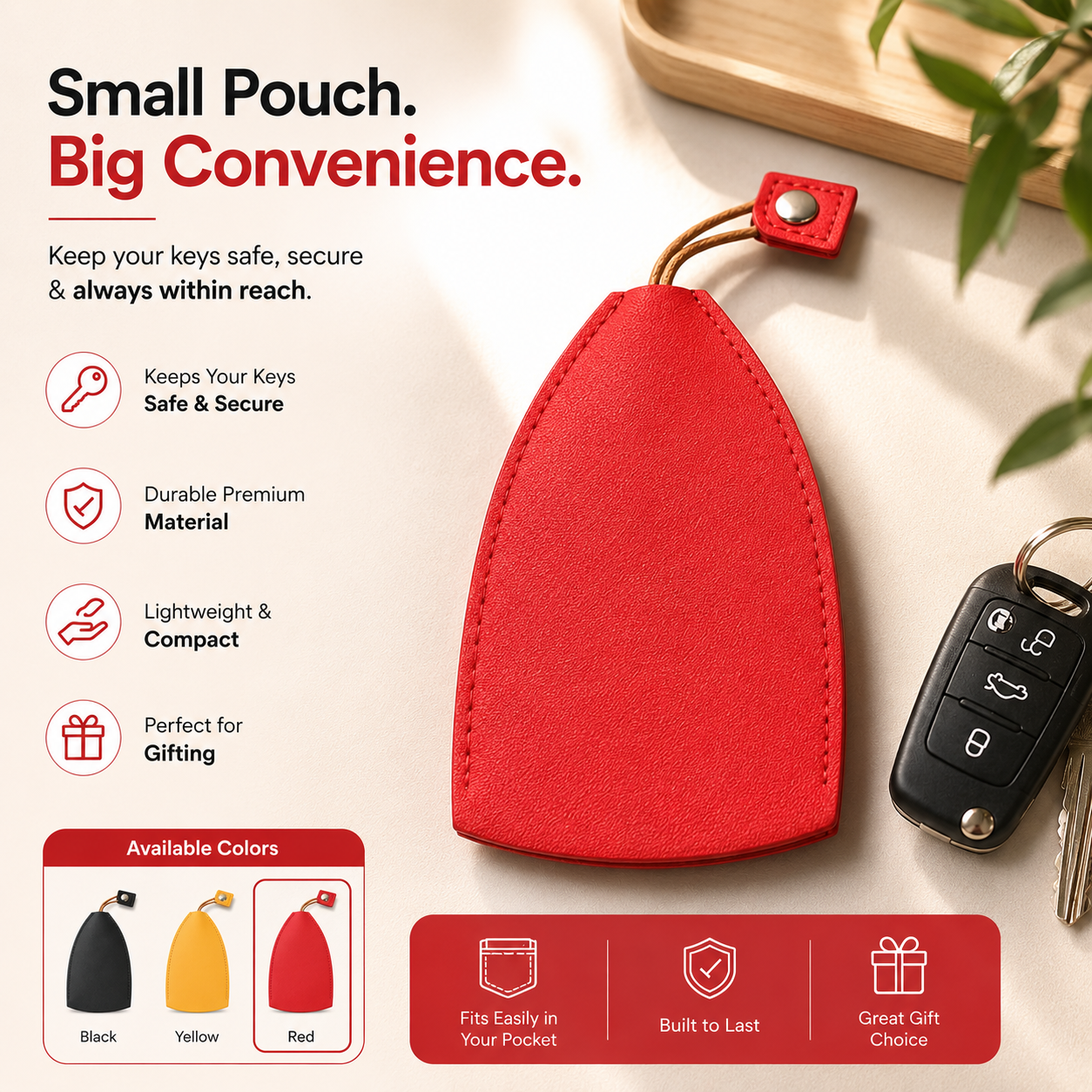 Large Capacity Key Case