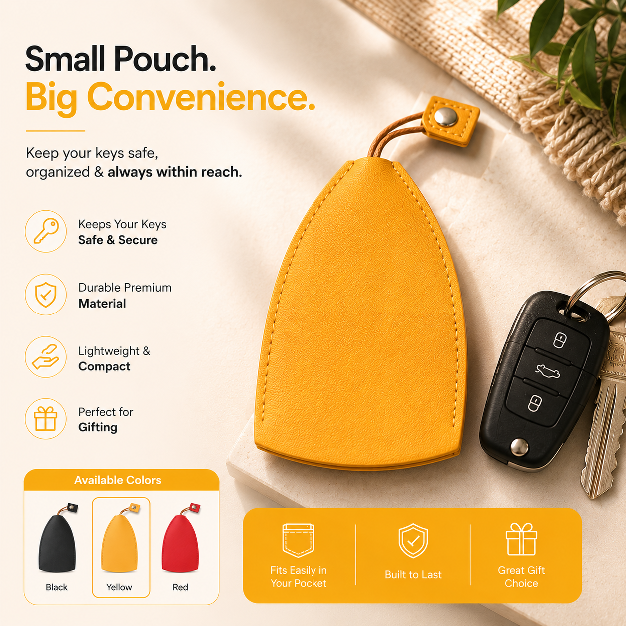 Large Capacity Key Case