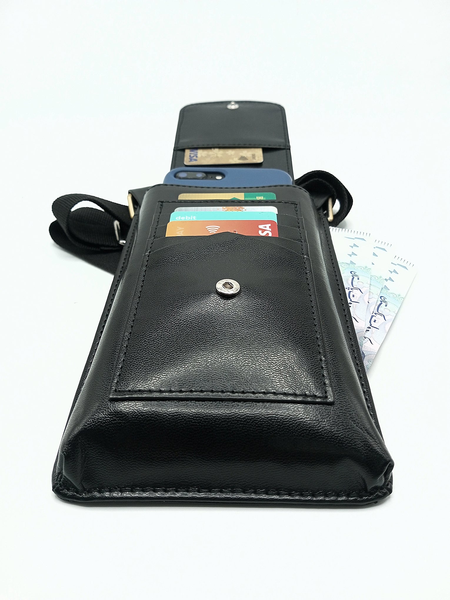 MULTI POCKET CROSS BODY BAG