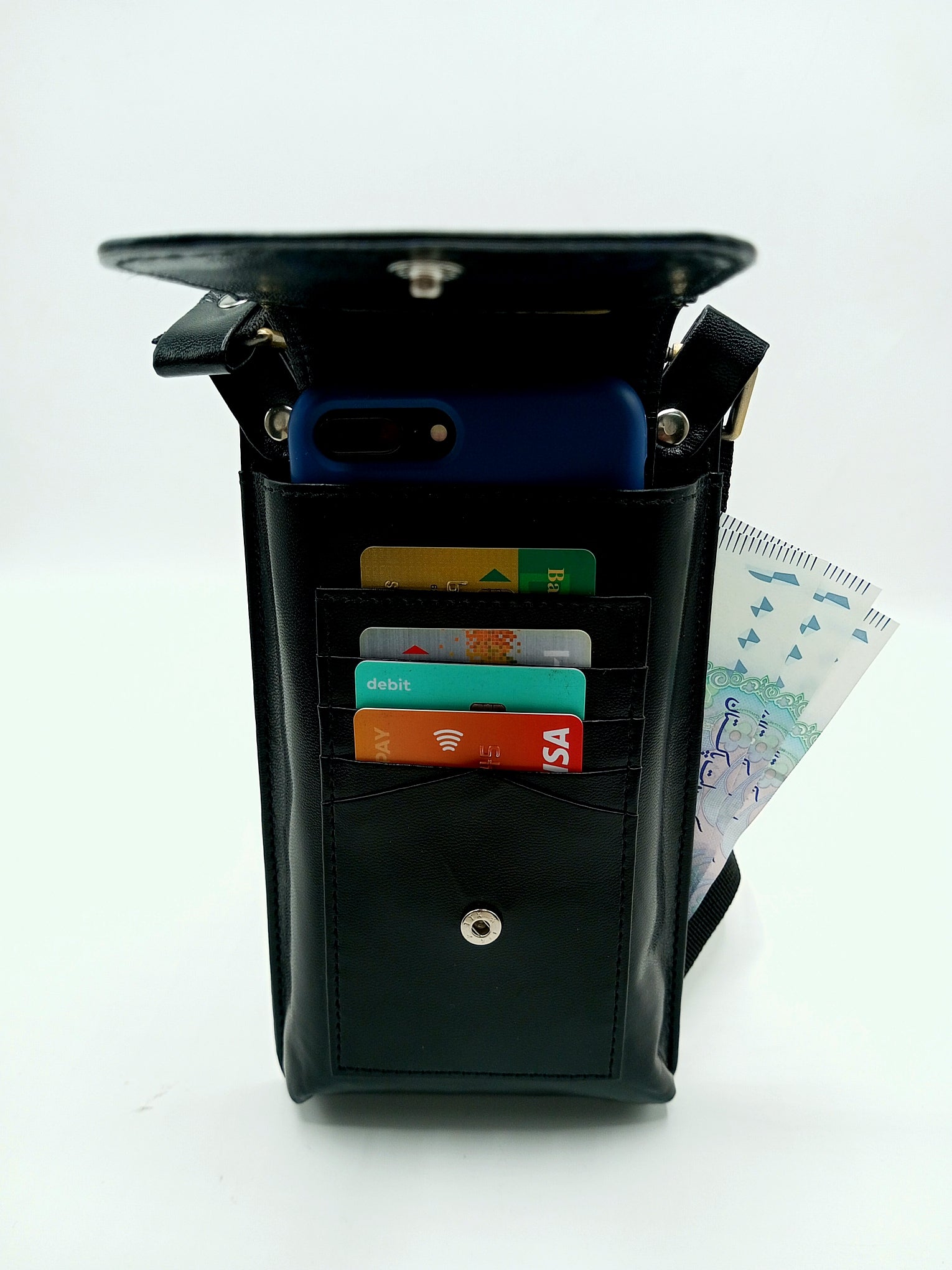 MULTI POCKET CROSS BODY BAG