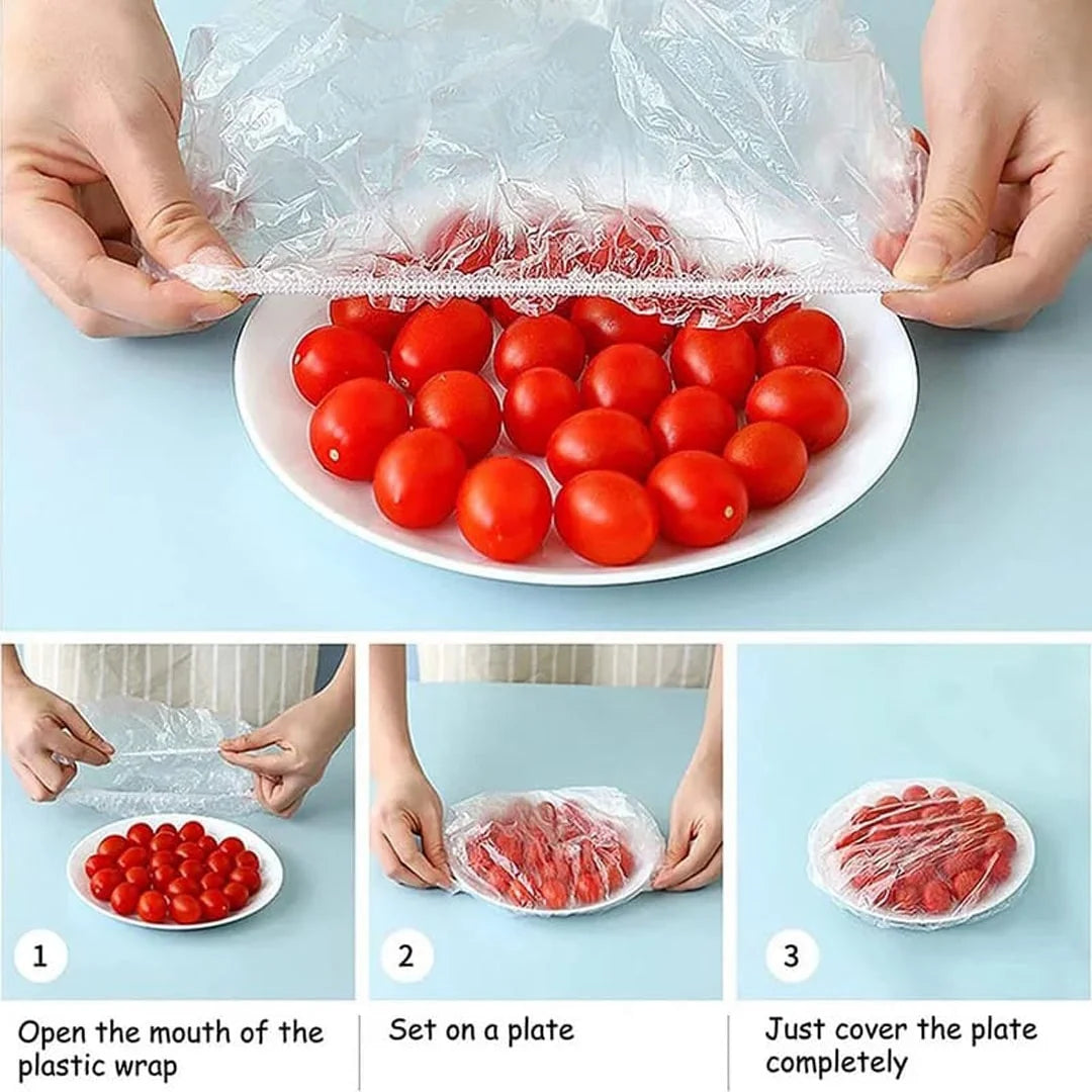 Reusable Food Storage Cover (100 Pcs Pack)