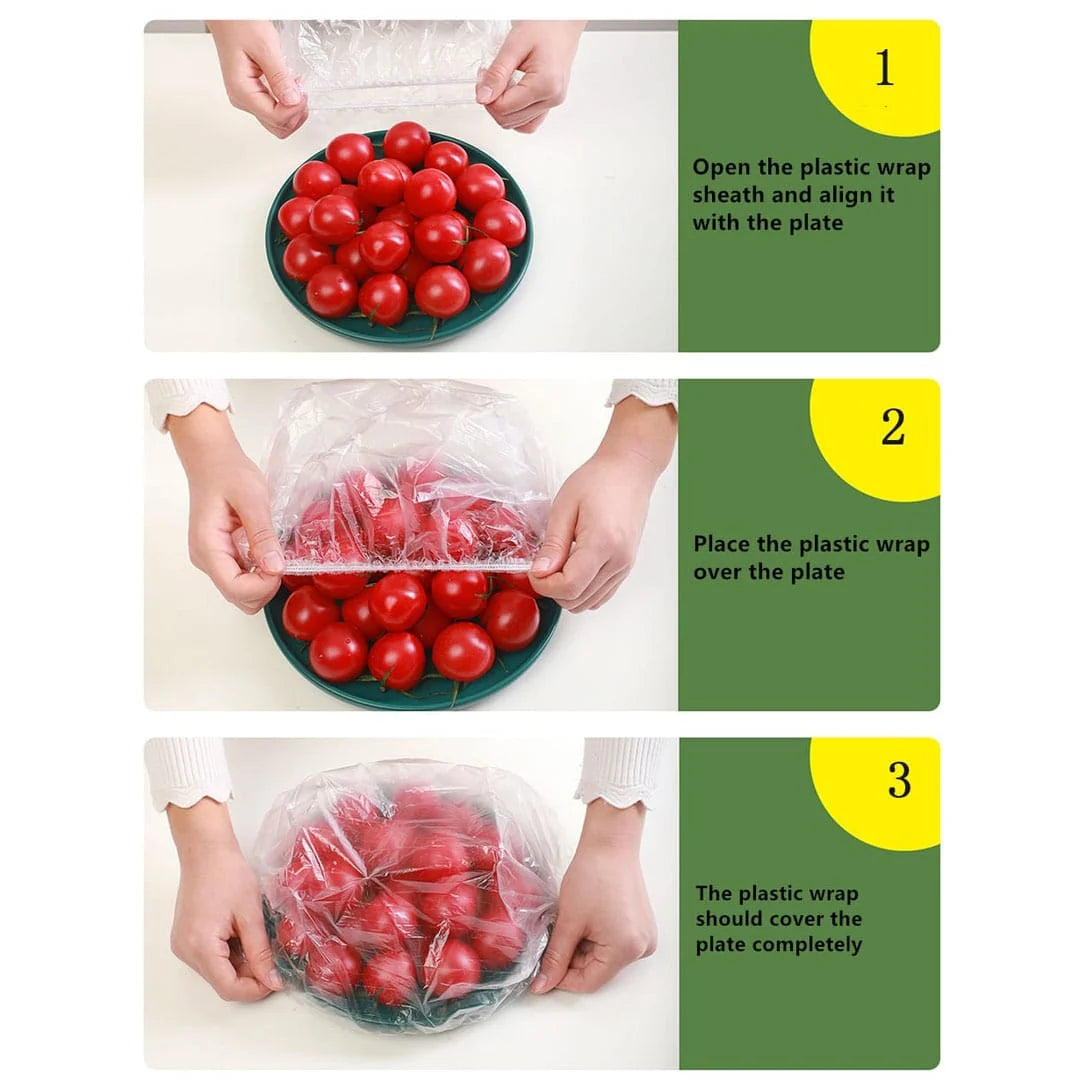 Reusable Food Storage Cover (100 Pcs Pack)