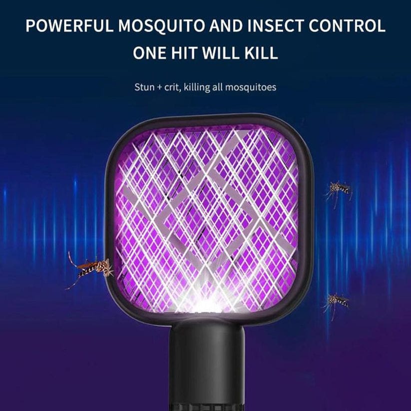 Mini Mosquito Killer Racquet Lamp 2 in 1 Multifunctional Angle Portable Bug Zapper