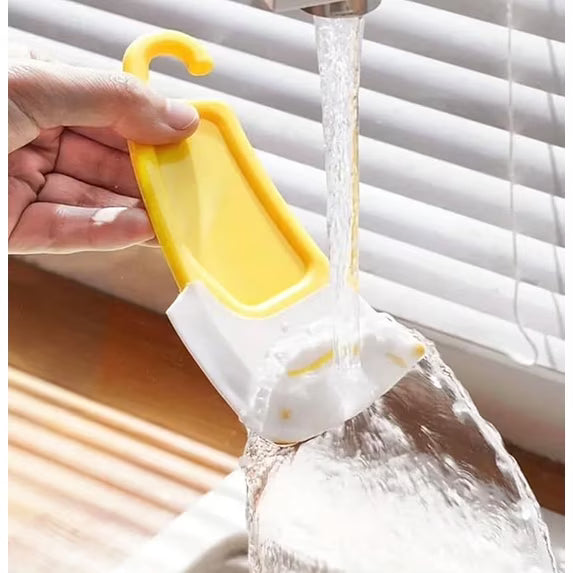 Silicone Pot Scraper to Kitchen Cleaning, Kitchen Food Grade Silicone Spatula
