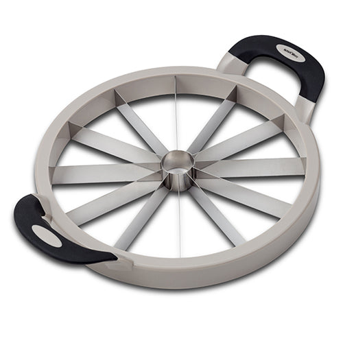 Watermelon slicer with stainless steel blade