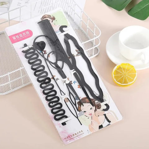 6 Pcs Hairstyle Braiding Tools Kit