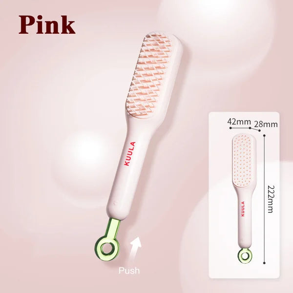 One-Pull Clean Massage Comb