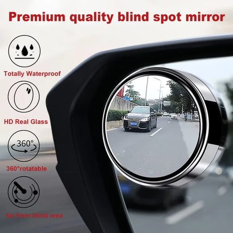 Car Blind Spot Mirror 360° – Pack of 2