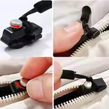 Quick Install Detachable Zipper Head Replacement Zipper Slider Pull Restorer Jacket Bags Coat