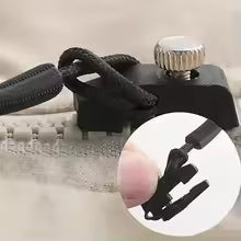 Quick Install Detachable Zipper Head Replacement Zipper Slider Pull Restorer Jacket Bags Coat