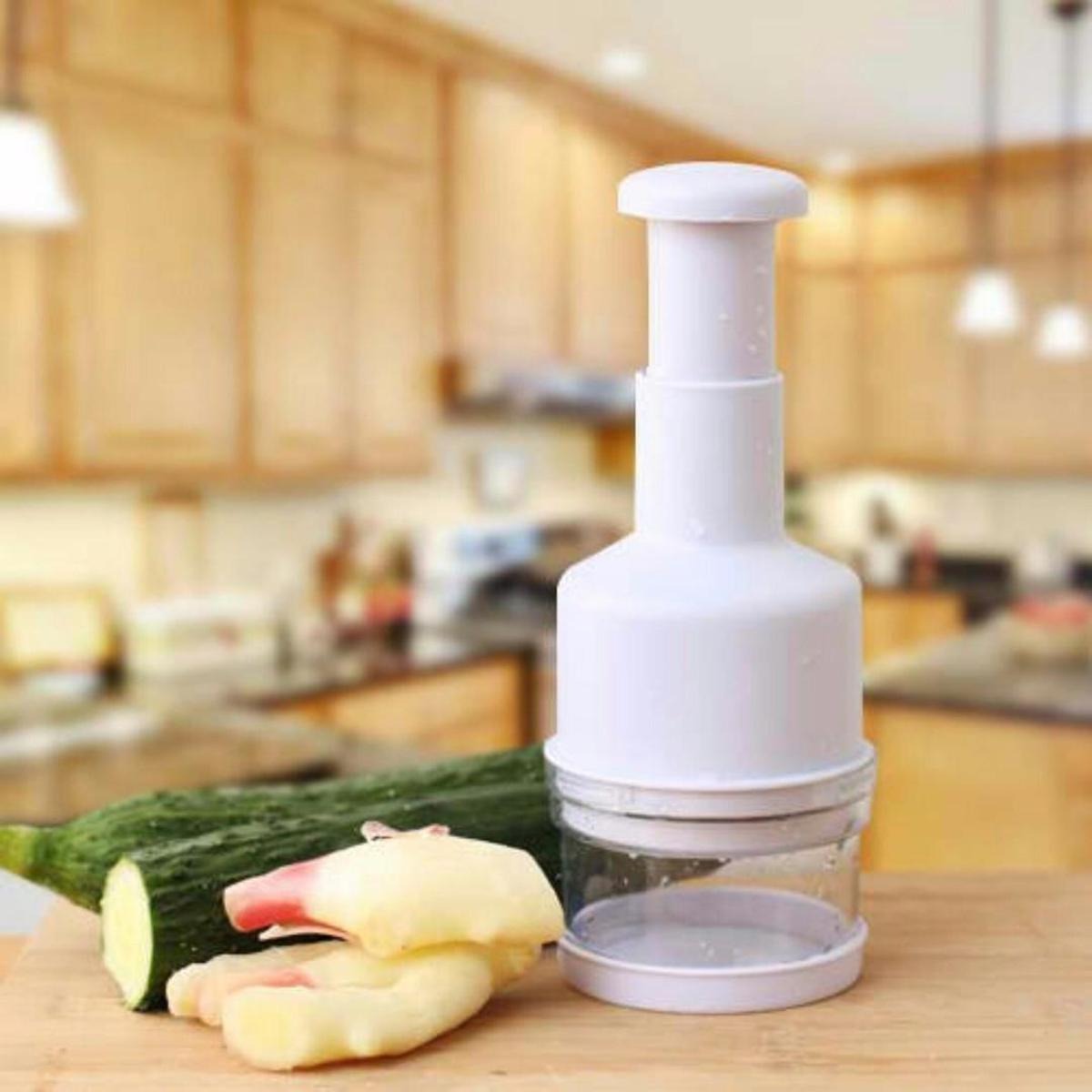 Manual Food Chopper Processor for Onion, Garlic & Other Vegetables