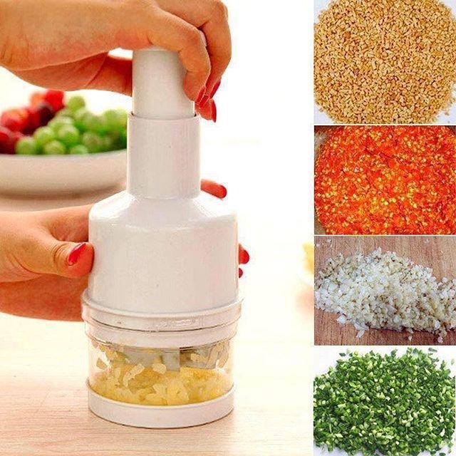 Manual Food Chopper Processor for Onion, Garlic & Other Vegetables
