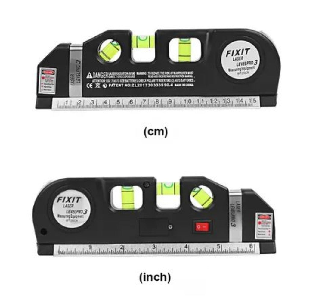 Laser Level PRO3 – Multi-Function Laser Level with Measuring Tape