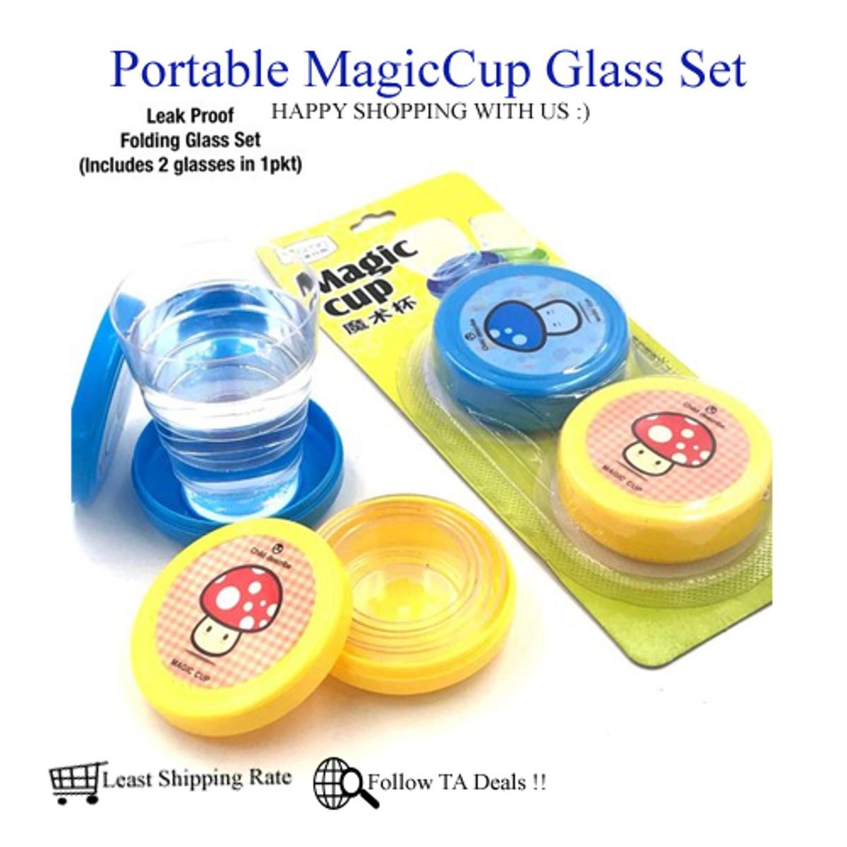 Portable Folding Collapsible Magic Glass for Water