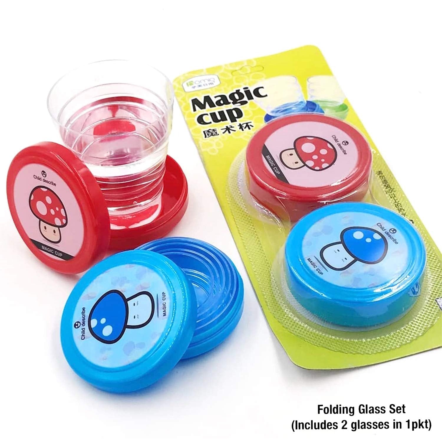 Portable Folding Collapsible Magic Glass for Water